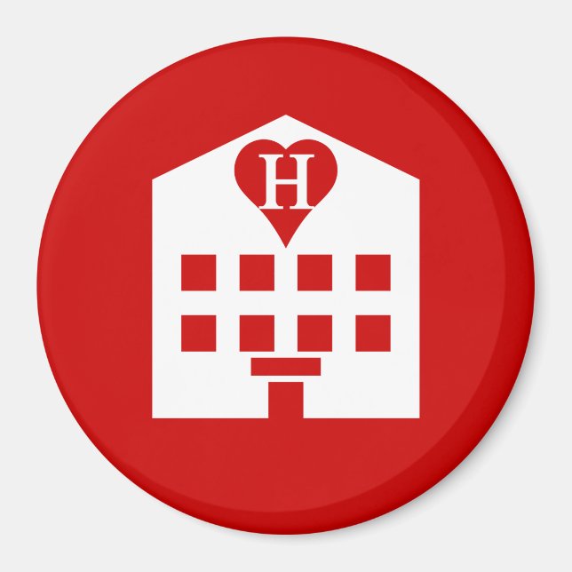 Aimant Love Hotel Japanese Emoji (Devant)