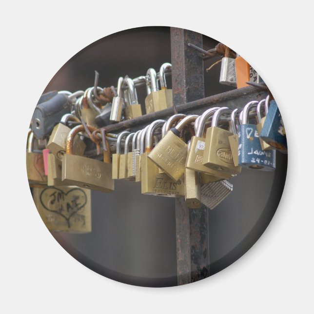 Aimant Love Padlocks, Prague (Devant)