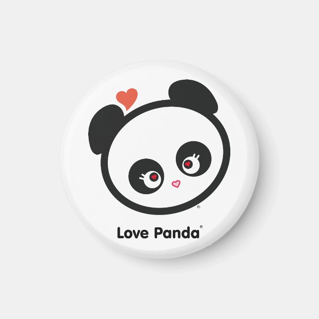 Aimant Love Panda® (Devant)