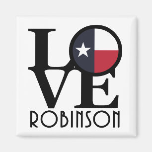 Aimant LOVE Robinson Texas