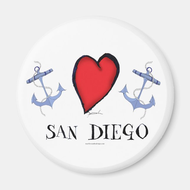Aimant love san diego (Devant)