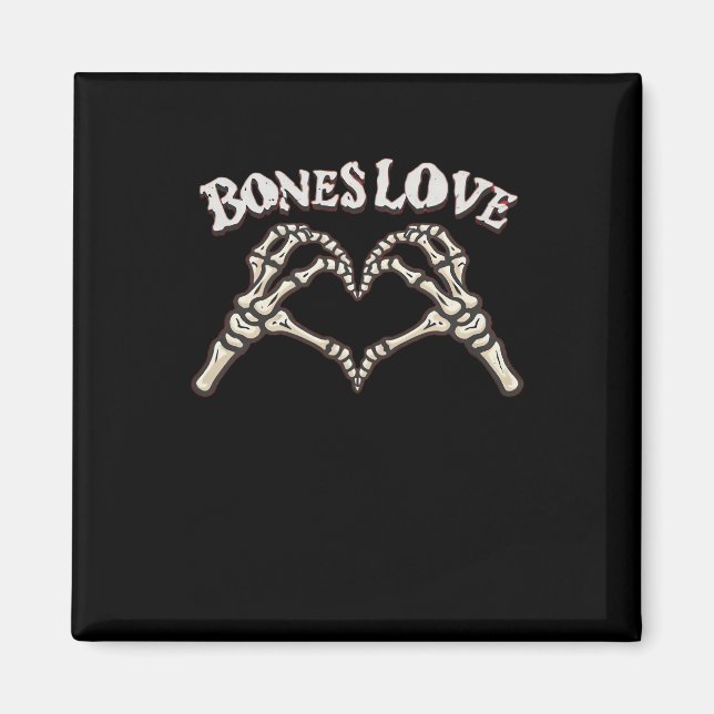 Aimant Love Skeleton Hand Classic (Devant)