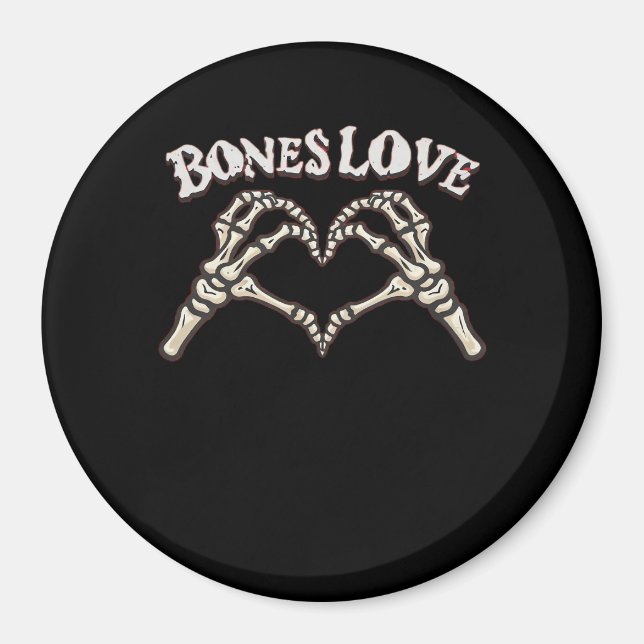 Aimant Love Skeleton Hand Classic (Devant)