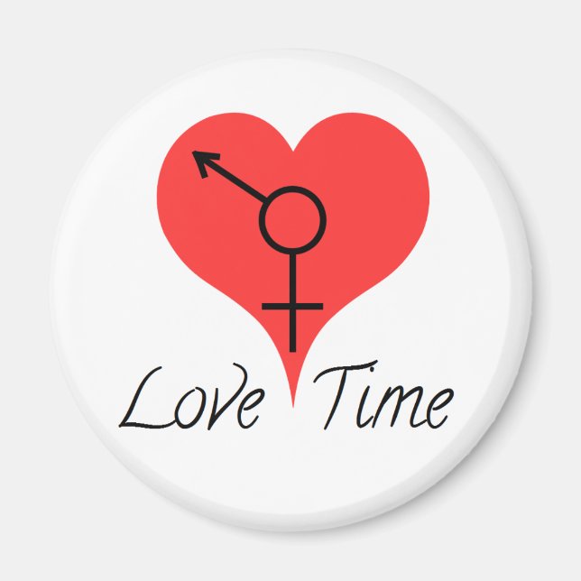 Aimant love time (Devant)