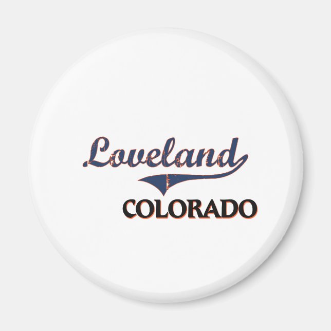 Aimant Loveland Colorado City Classic (Devant)