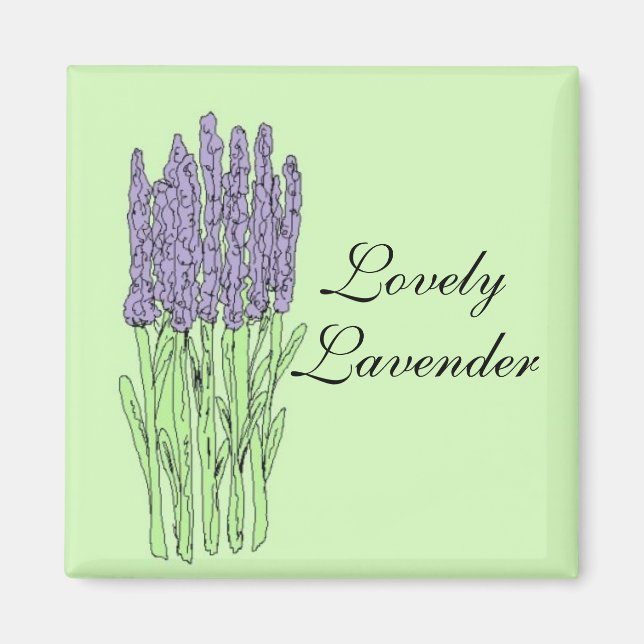 Aimant Lovely Lavender (Devant)