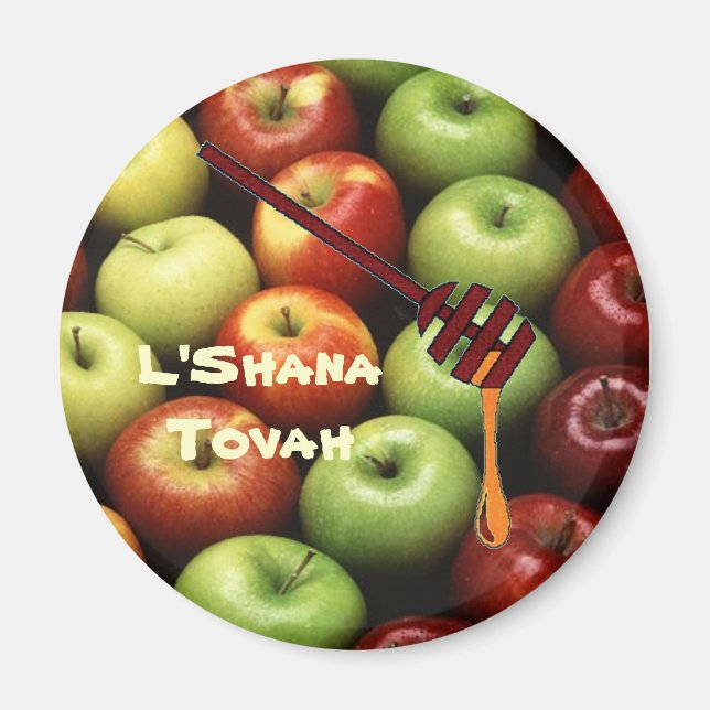 Aimant L'Shana Tovah (Devant)