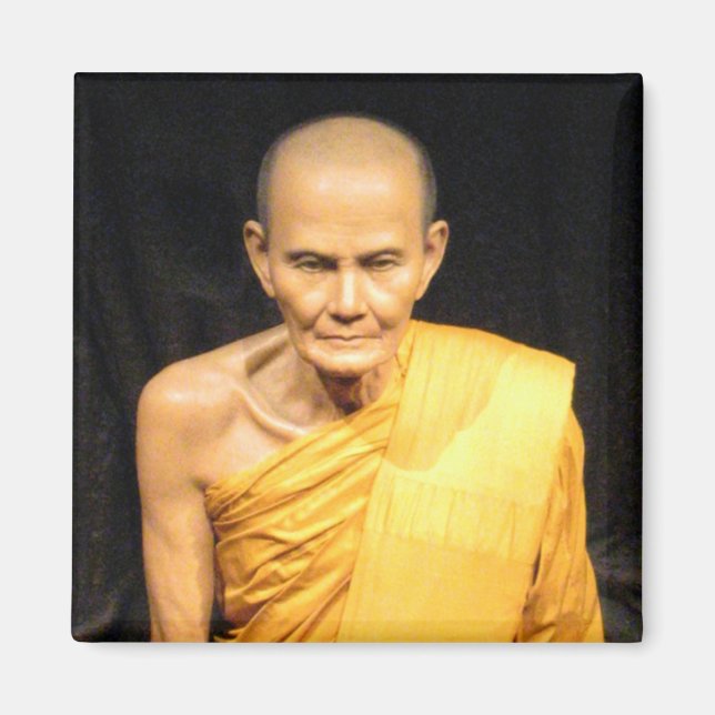Aimant Luang Poo Mun Bhuridatto ... Moine bouddhiste (Devant)