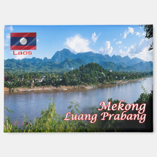 Aimant Luang Prabang Laos Rivière Mekong Photo,