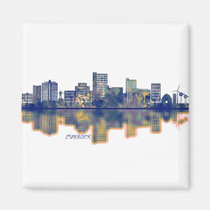 Aimant Lubbock Texas Skyline