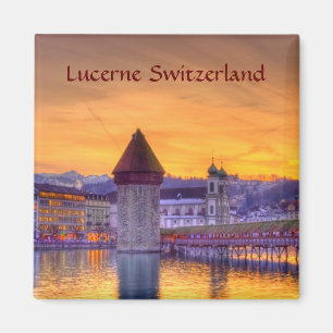 Aimant Lucerne (Luzern) Suisse HDR Photographie