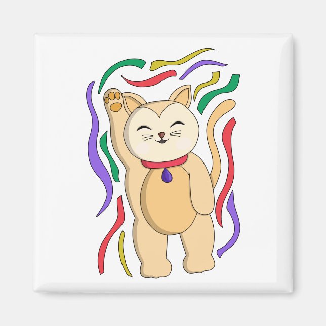 Aimant Lucky Cat (Devant)
