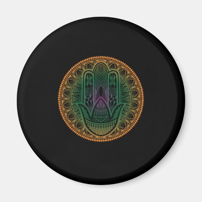 Aimant Lucky Charm Amulet Puissances magiques Chakra Spir (Devant)