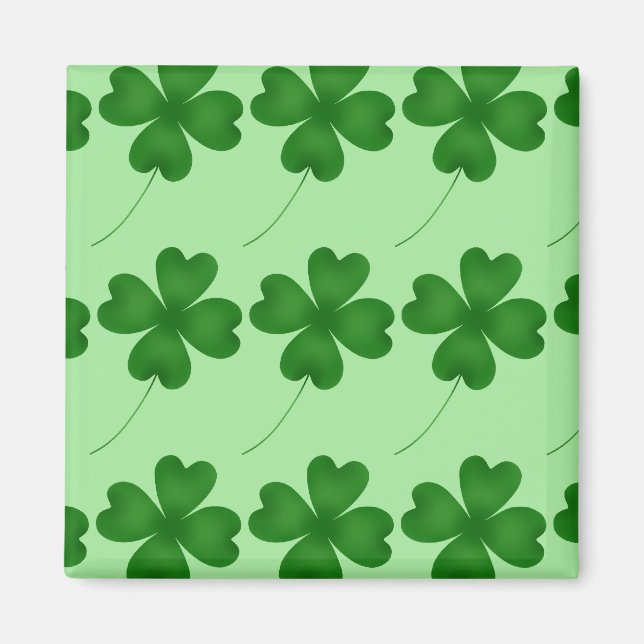 Aimant Lucky Clovers motif (Devant)