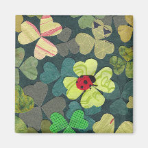 Lucky ladybug sur Shamrock