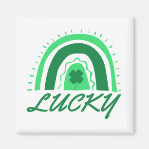 Aimant Lucky Shamrock Rainbow