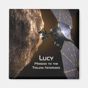 Aimant Lucy Mission d'étudier les Astéroïdes de cheval de