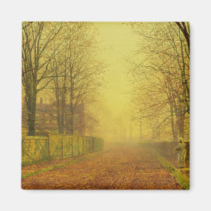 Aimant Lueur de soirée de John Atkinson Grimshaw  ,