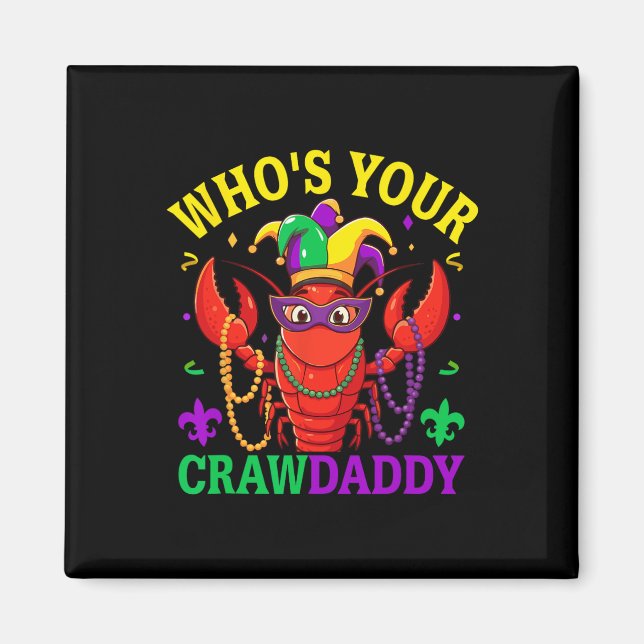 Aimant Lui Déchirer Votre Crawdaddy Crawfish Jester perle (Devant)