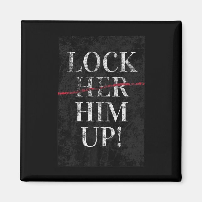 Aimant Lui Up Anti Trump Funny Mike Flynn Pro Hillary (Devant)