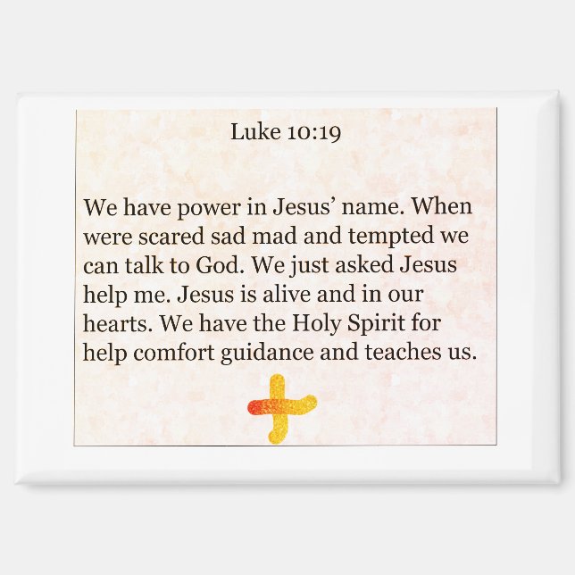 aimant-luke 10 ; aimant 19 (Recto)