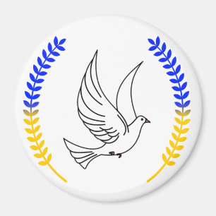 Aimant L'Ukraine soutient . Je suis avec l'Ukraine ! ! ! 