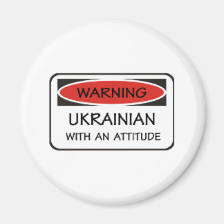 Aimant L'Ukrainien Avec Une Attitude