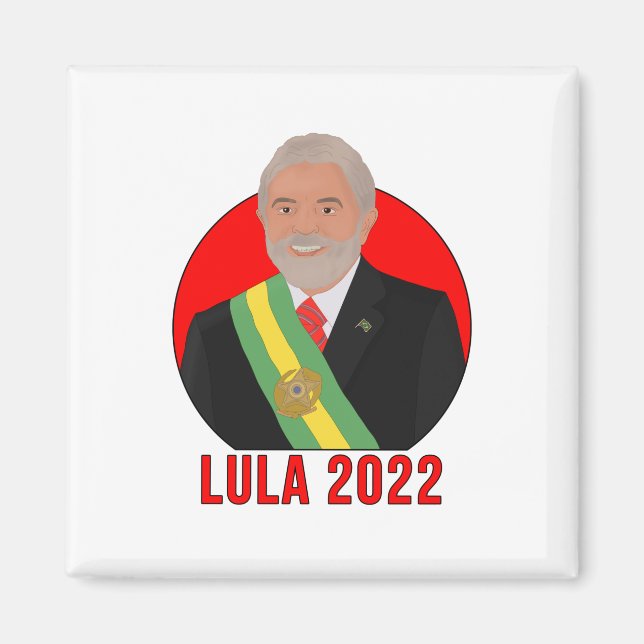 Aimant Lula 2022 (Devant)