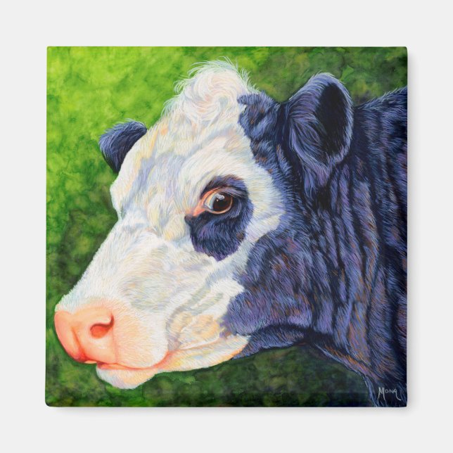 Aimant Lulu - Vache noire à Baldie (Devant)