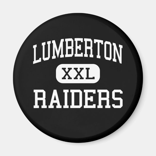 Aimant Lumberton - Raiders - High - Lumberton Texas (Devant)
