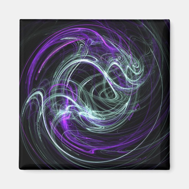 Aimant Lumière à l'intérieur - Violet & Indigo (Devant)