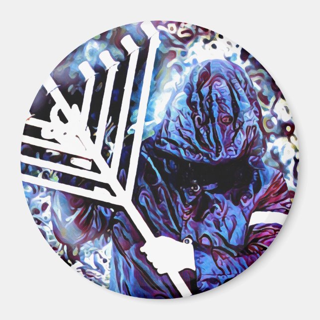 Aimant Lumière contre obscurité (Devant)