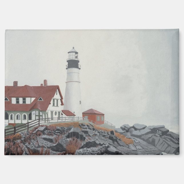 Aimant Lumière de tête Portland dans le brouillard (Recto)