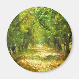 Aimant Lumière du jour rêve Arbre Avenue Art