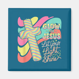 Aimant Lumière pour Jésus Foi chrétienne Lion Dieu Christ