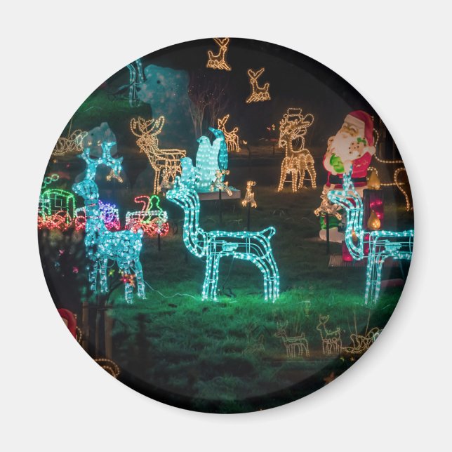 Aimant lumières de noël (Devant)