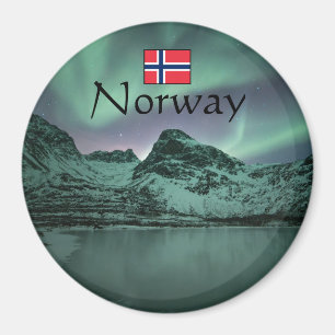 Aimant Lumières du nord vertes