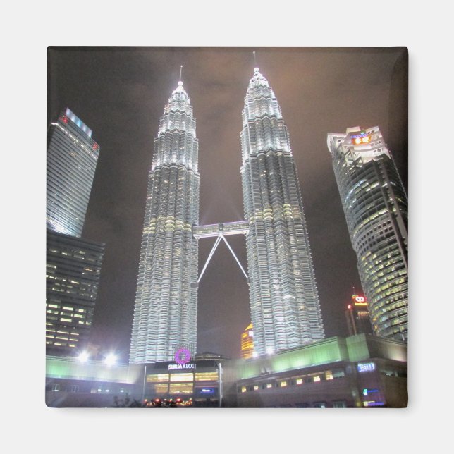 Aimant lumières nocturnes de petronas (Devant)