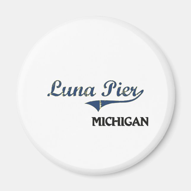 Aimant Luna Pier Michigan City Classic (Devant)