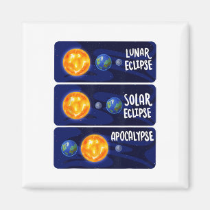 Aimant Lunaire Eclipse Solaire Apocalypse Astrologie M