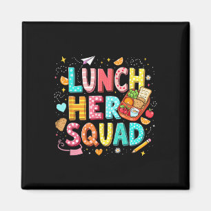 Aimant Lunch Hero Squad Préparatifs de rentrée des classe