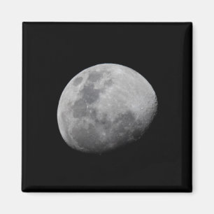 Aimant Lune avec ciel noir Zambie, Luangwa du Sud