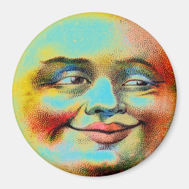 Aimant Lune Bleue (Devant)