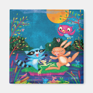 Aimant Lune d'automne