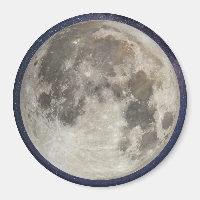 Aimant Lune de la Terre (Devant)