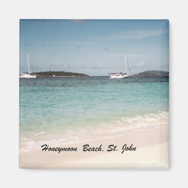 Aimant Lune de miel, St. John (Devant)