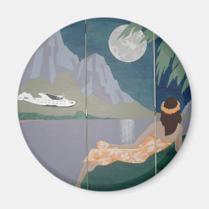 Aimant LUNE DE SÉRÉNITÉ (rond)