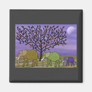 Aimant Lune d'éléphant