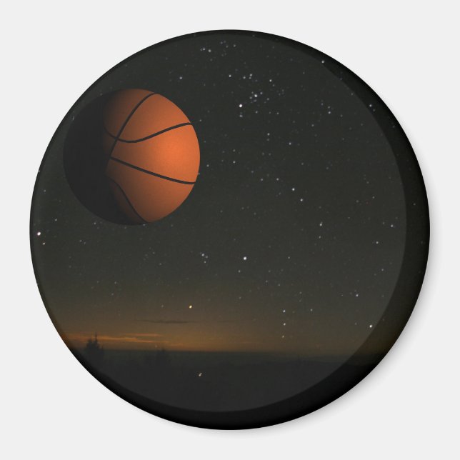 Aimant Lune orange (Devant)