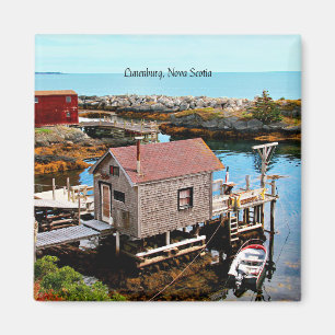 Aimant Lunenburg Norva Scotia photo pittoresque